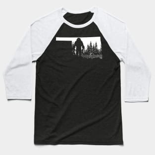 Oklahoma Bigfoot Baseball T-Shirt